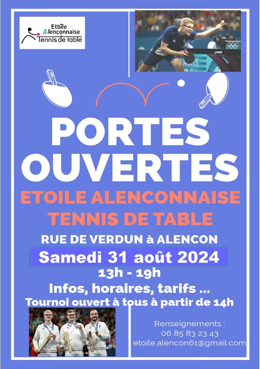 Portes Ouvertes à l'Etoile - Samedi 31 août 2024